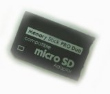 Micro SD card to Pro Duo memory stick adaptor