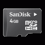 Sandisc 4GB Micro SD Card