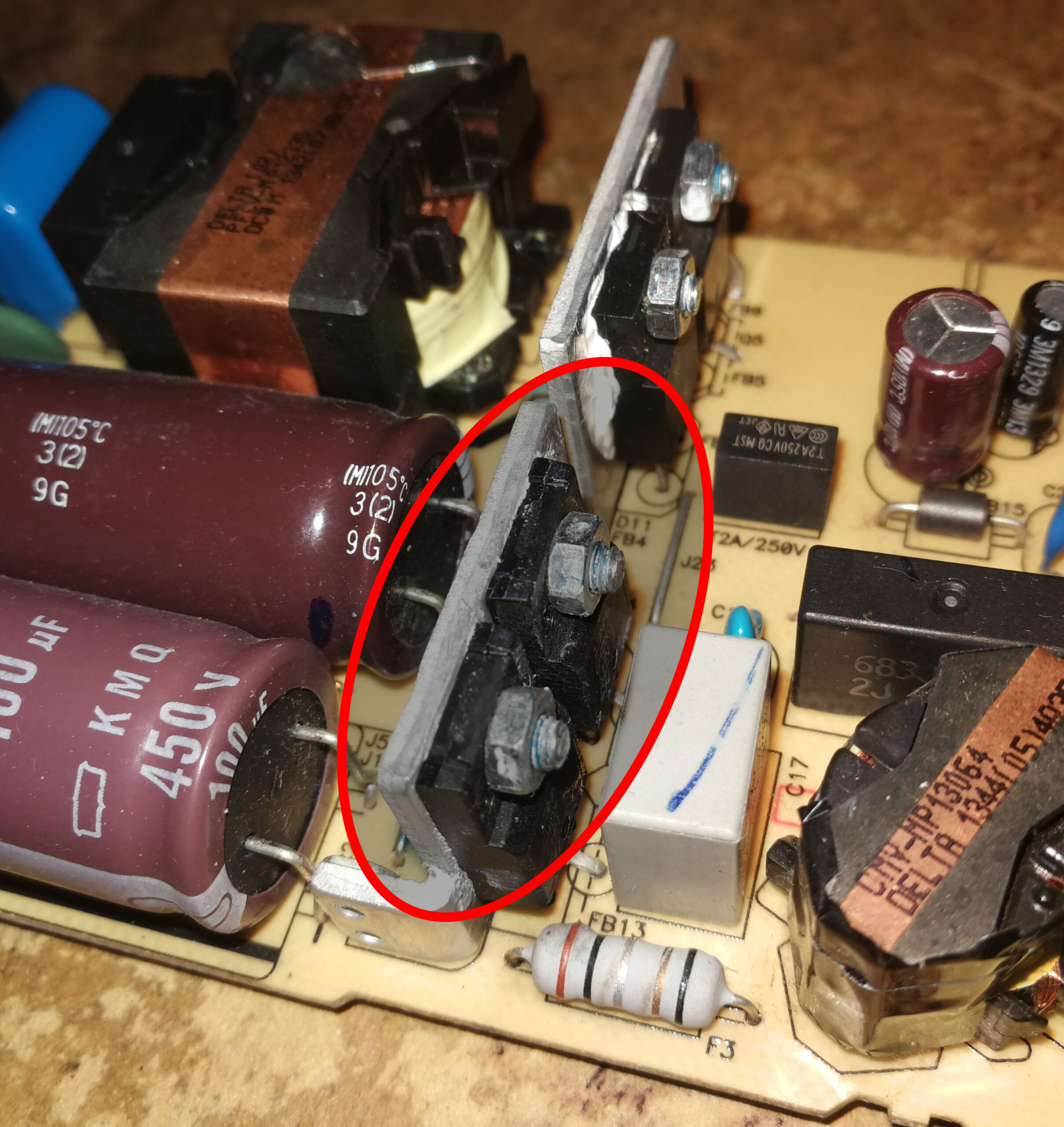 13NM60N N-Channel 600V 10A Power MOSFET TO-220 for PS4 power supply - Image 2